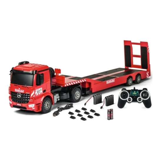 500907307-Camion Semi Remorque M-B Arocs + remorque porte-engin Carson - 500907307