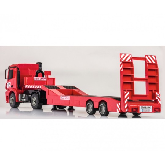 500907307-Camion Semi Remorque M-B Arocs + remorque porte-engin Carson