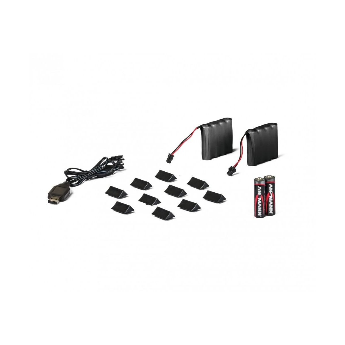 Camion Semi Remorque M-B Arocs + remorque porte-engin Carson Carson 500907307 - 11