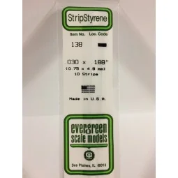 Wand 0.75x4.8x350mm Ref: 138 - Evergreen - S1370138