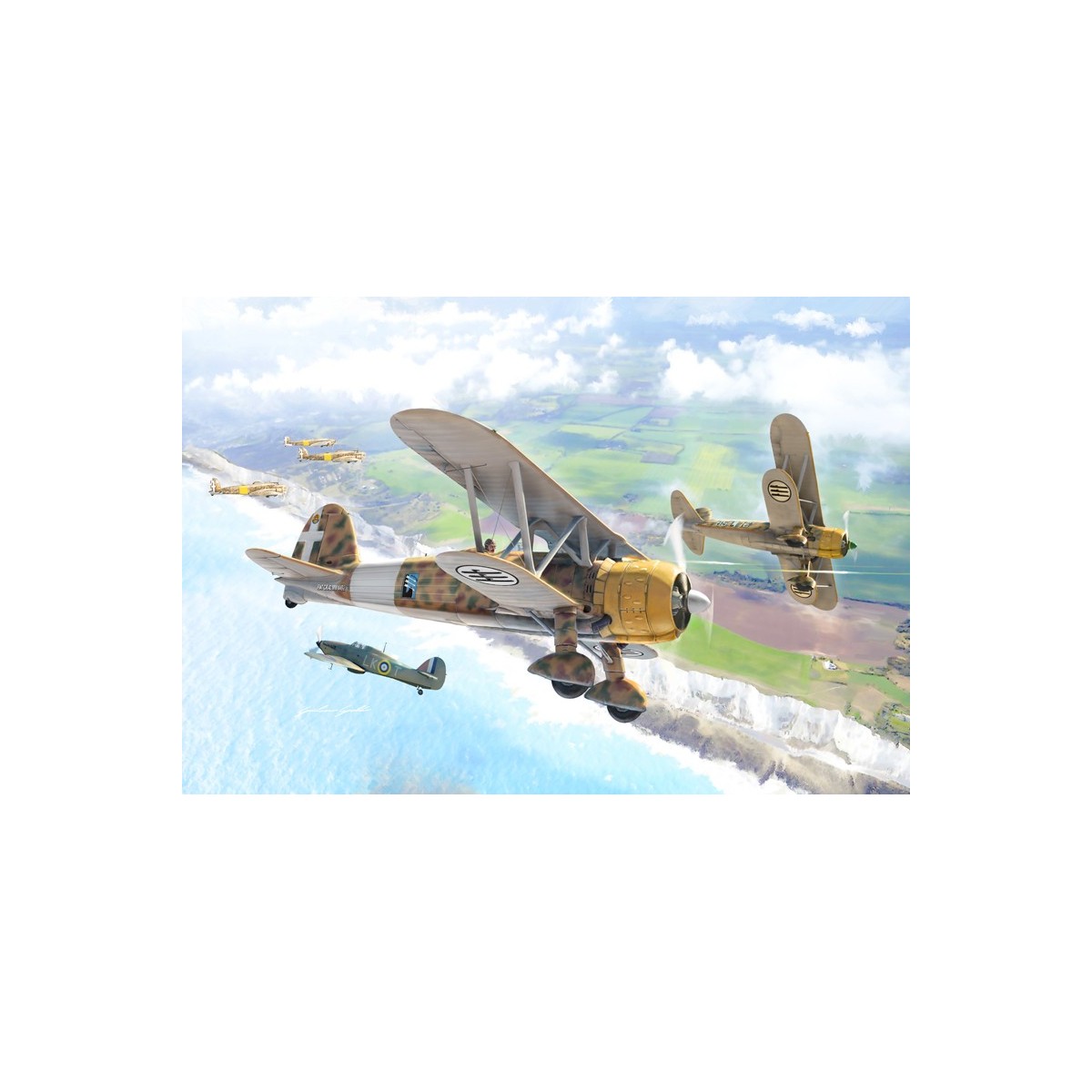Aircraft FIAT CR.42 Falco Bat. England 1:72 Italeri Italeri I1437 - 1 Aircraft FIAT CR.42 Falco Bat. England 1:72 Italeri Italeri I1437 - 1