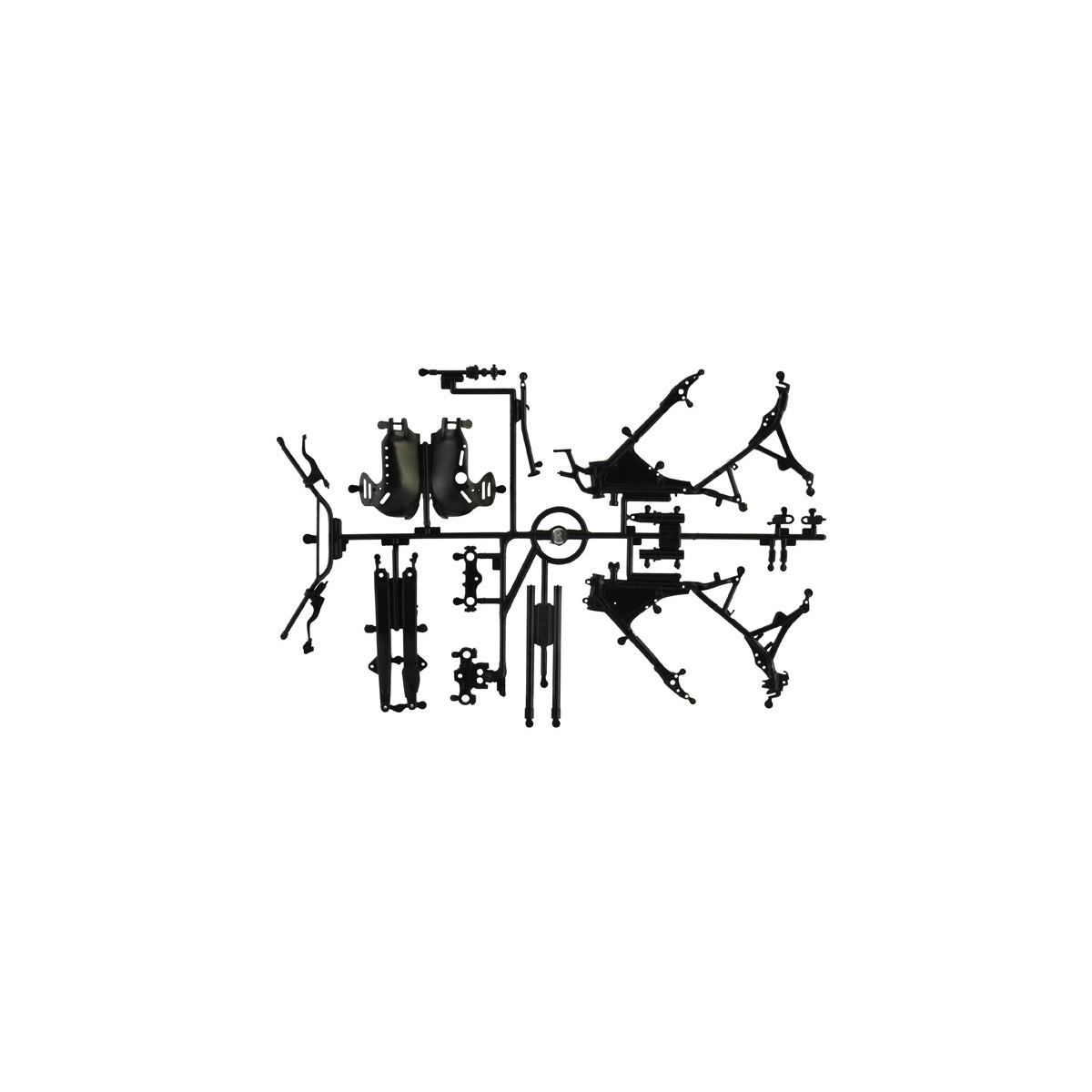 YAMAHA Ténéré 660cc Paris Dakar 1986 1/9 Italeri Italeri I4642 - 9