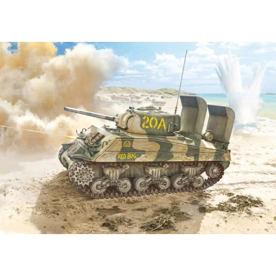 Tank M4A2 Sherman US Marine Corps 1/35 Italeri Italeri I6583 - 1 I6583-Tank M4A2 Sherman US Marine Corps 1/35 Italeri - I6583