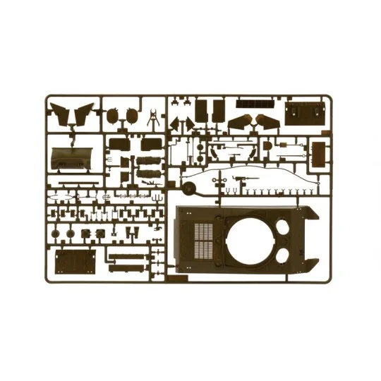 Tank M4A2 Sherman US Marine Corps 1/35 Italeri Italeri I6583 - 9 I6583-Tank M4A2 Sherman US Marine Corps 1/35 Italeri - I6583