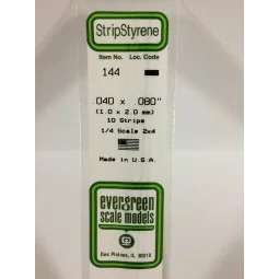 Wand 1.0x2.0x350mm Ref: 144 - Evergreen - S1370144 - S1370144