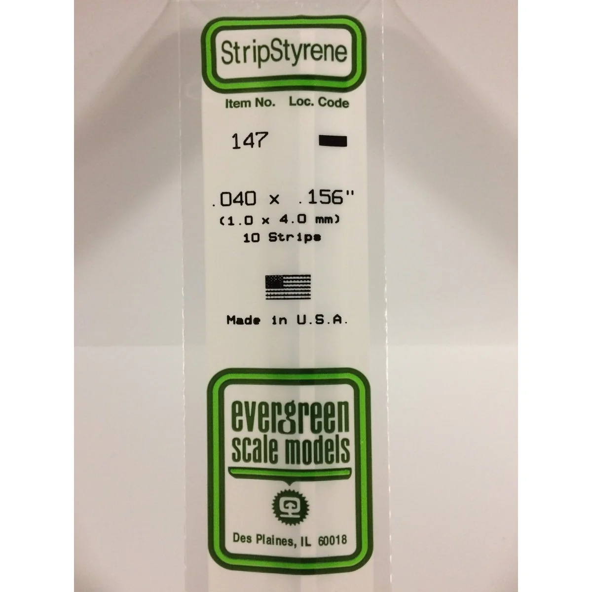 Wand 1.0x4.0x350mm Ref: 147 - Evergreen - S1370147 Wand 1.0x4.0x350mm Ref: 147 - Evergreen - S1370147