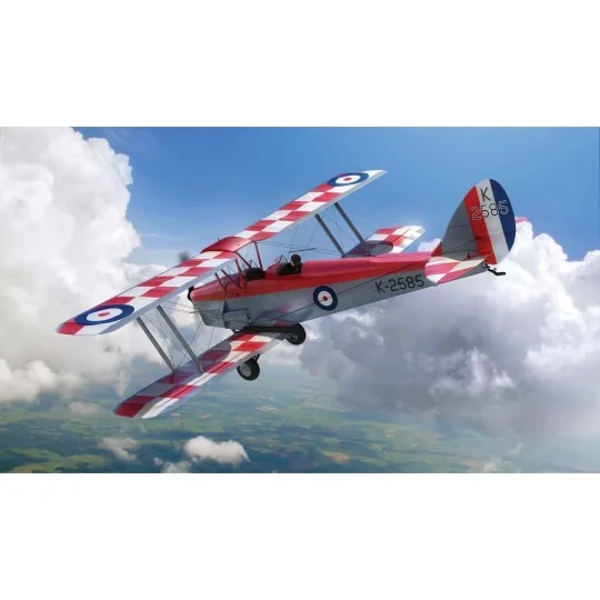 De Havilland D.H.82a Tiger Moth 1/48 Airfix Aircraft Airfix A04104 - 1 A04104-De Havilland D.H.82a Tiger Moth 1/48 Airfix Aircraft - A04104