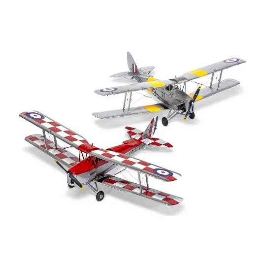 De Havilland D.H.82a Tiger Moth 1/48 Airfix Aircraft Airfix A04104 - 2 A04104-De Havilland D.H.82a Tiger Moth 1/48 Airfix Aircraft - A04104