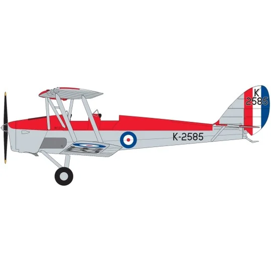 De Havilland D.H.82a Tiger Moth 1/48 Airfix Aircraft Airfix A04104 - 3 A04104-De Havilland D.H.82a Tiger Moth 1/48 Airfix Aircraft - A04104