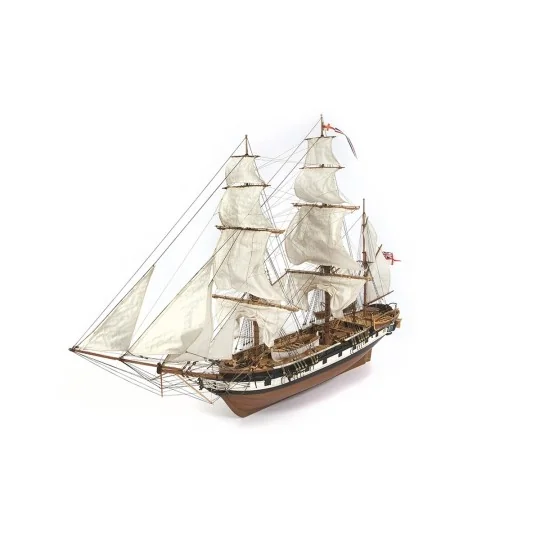 12005-Bateau HMS Beagle 1/60 kit construction bois OcCre