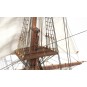 12005-Ship HMS Beagle 1/60 Kit Construction Wood OcCre