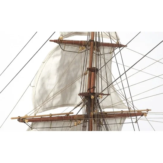 12005-Ship HMS Beagle 1/60 Kit Construction Wood OcCre - 12005