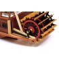 14003-Boat Mississippi 1/80 Kit Construction Wood OcCre