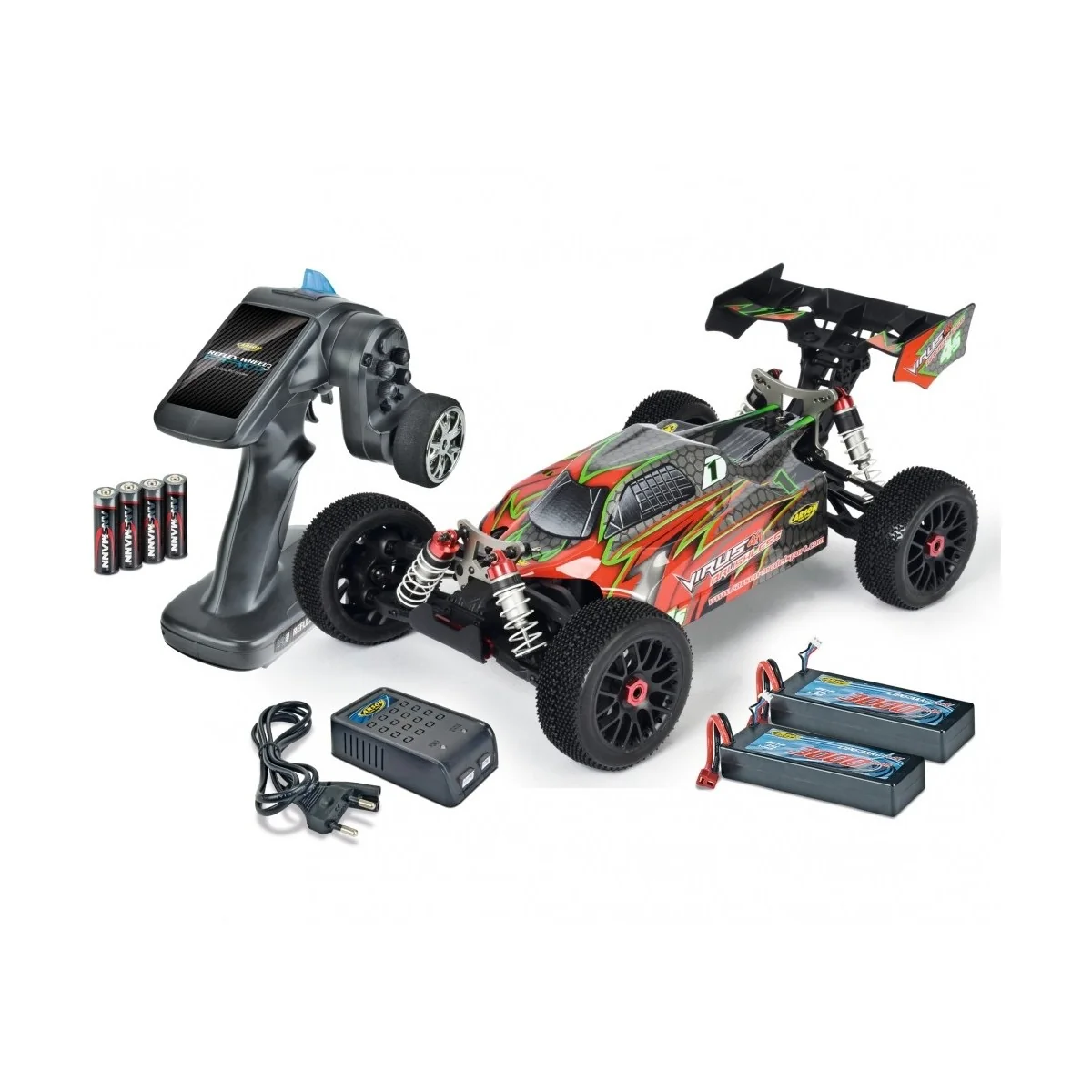 Virus 4.1 Brushless 4S 100% RTR 1/8 Carson Carson 500409061 - 1 Virus 4.1 Brushless 4S 100% RTR 1/8 Carson Carson 500409061 - 1