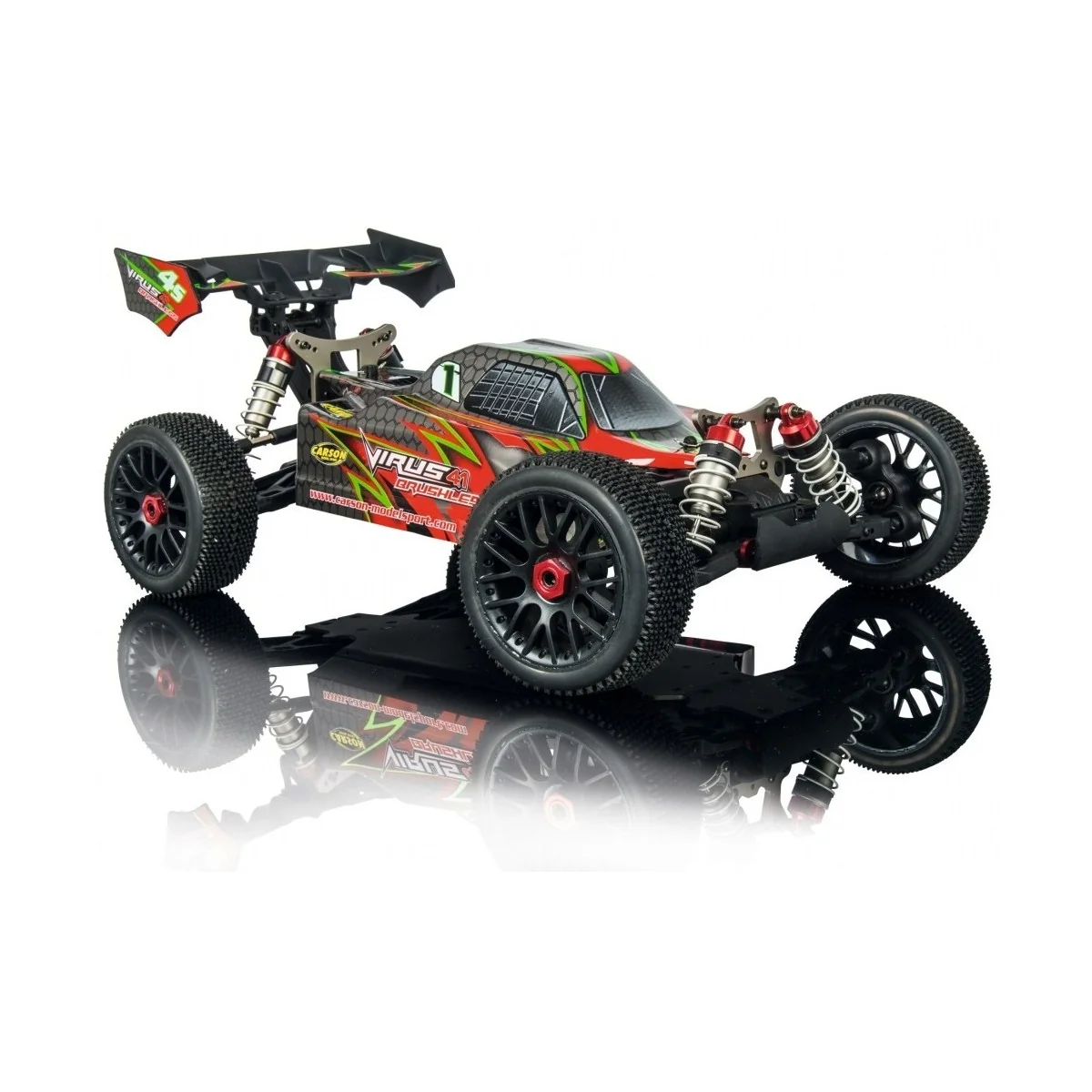 Virus 4.1 Brushless 4S 100% RTR 1/8 Carson Carson 500409061 - 3