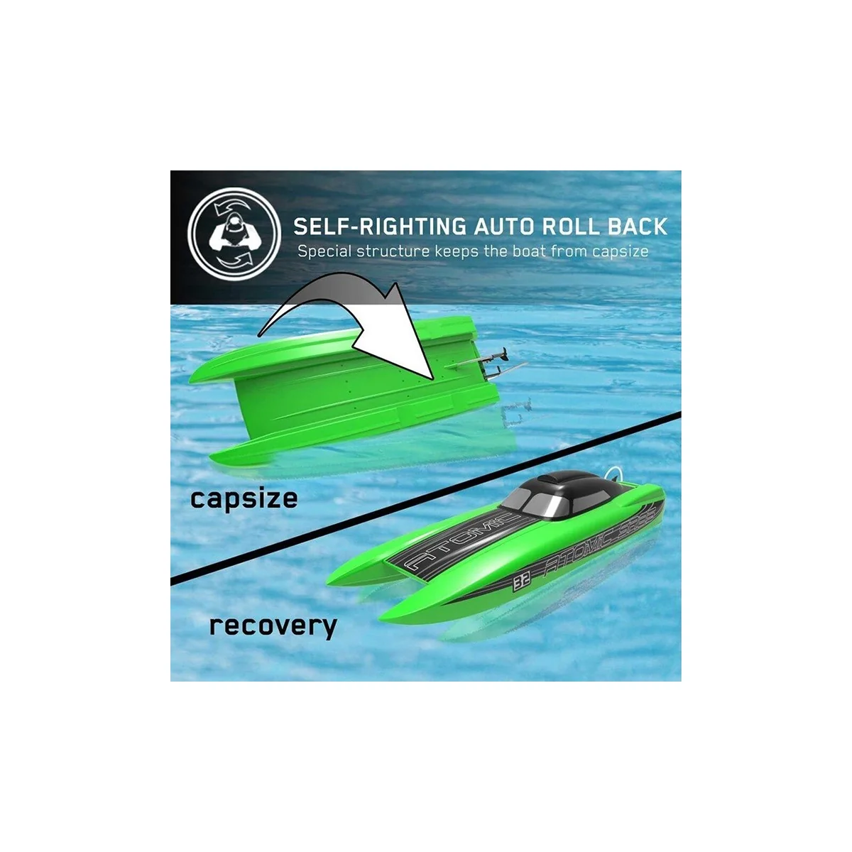 Bateau Atomic SR85 brushless RTR Volantex Volantex V798-3 - 13