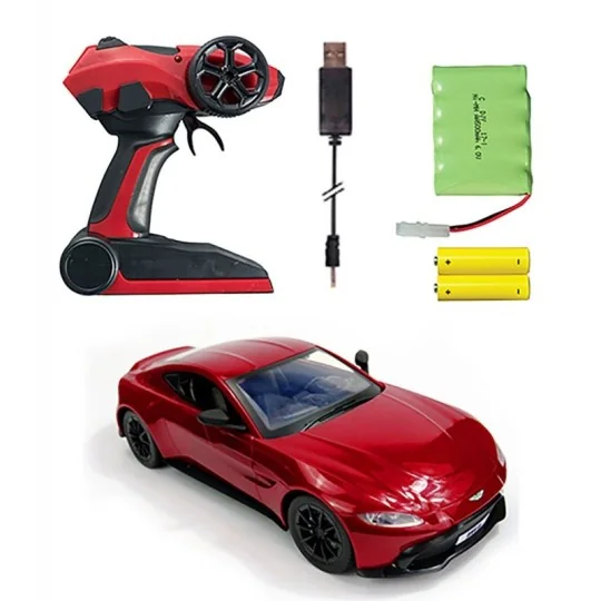 Aston Martin Vantage rouge 1/14 RTR Siva Siva SV-51040 - 5 SV-51040-Aston Martin Vantage rouge 1/14 RTR Siva - SV-51040