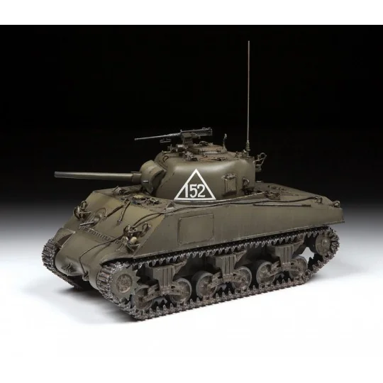 Z3702-Tank M4A2 Sherman 1/35 Zvezda - Z3702
