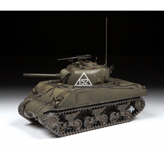 Z3702-Tank M4A2 Sherman 1/35 Zvezda