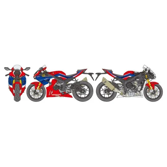 Moto Honda CBR1000RR-R Fireblade SP 1/12 Tamiya Tamiya 14138 - 16 14138-Moto Honda CBR1000RR-R Fireblade SP 1/12 Tamiya - 14138