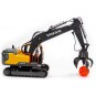 SV-50315-Pelleteuse Volvo 2.4Ghz 1/16 RTR Siva - SV-50315
