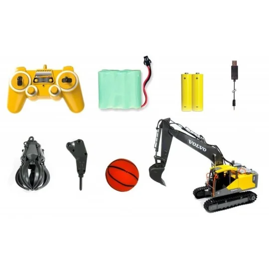 SV-50315-Volvo 2.4GHz 1/16 RTR Siva Excavator