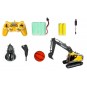 SV-50315-Volvo 2.4GHz 1/16 RTR Siva Excavator