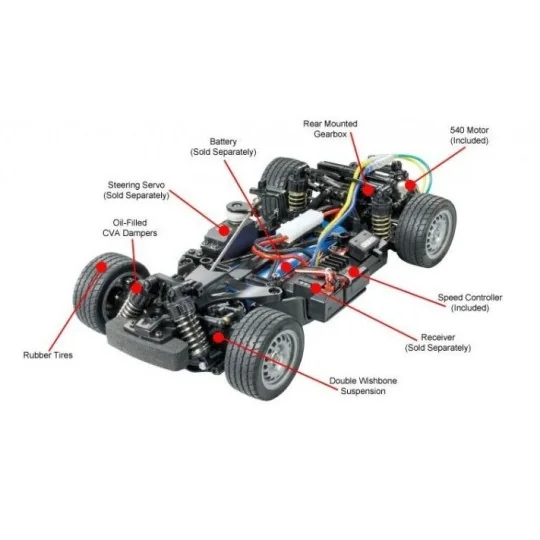 58708-Renault Alpine A110 Jaegermeister 1973 M06 Kit 1/10 Tamiya - 58708