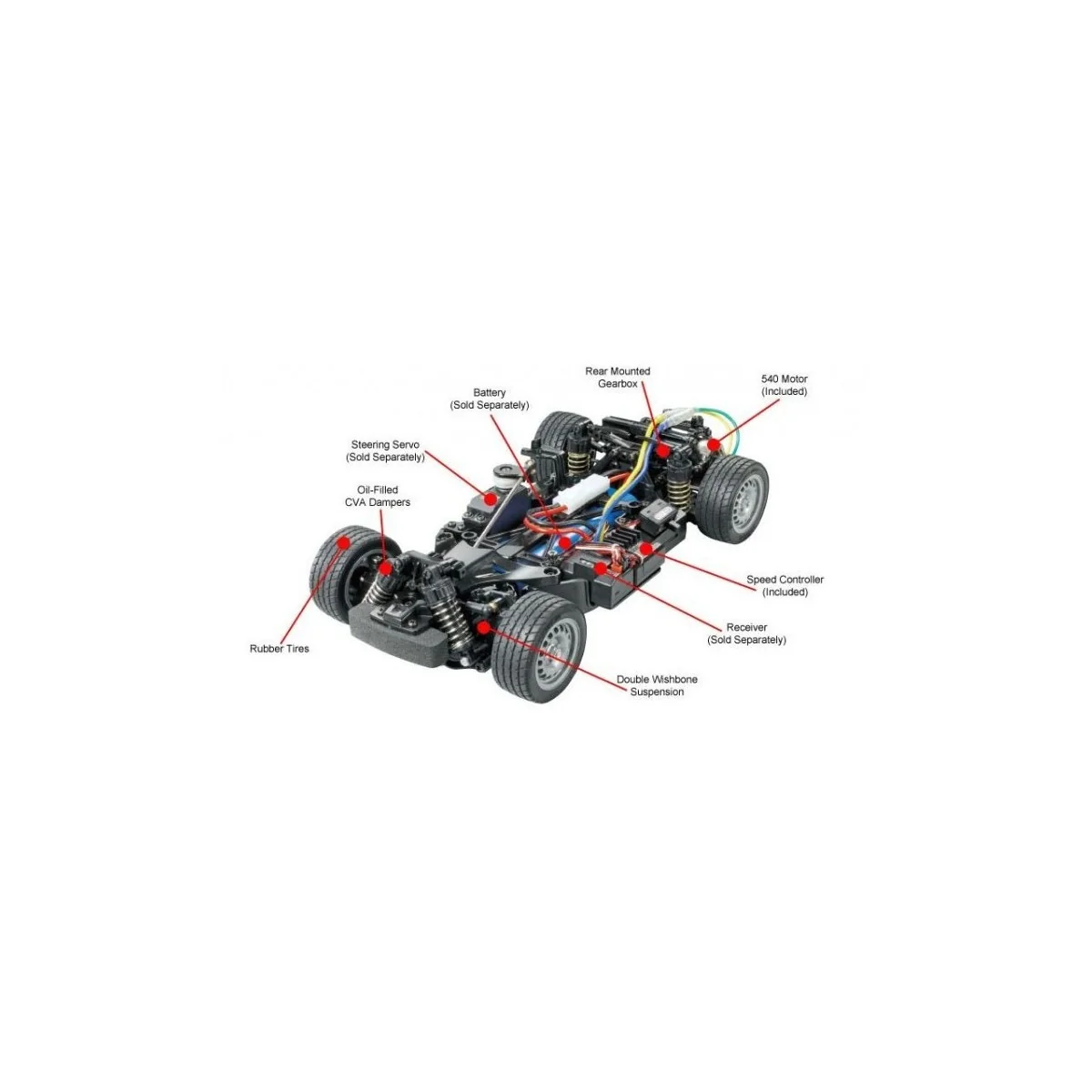 Renault Alpine A110 Jaegermeister 1973 M06 Kit 1/10 Tamiya Tamiya 58708 - 7