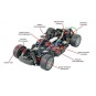 58708-Renault Alpine A110 Jaegermeister 1973 M06 Kit 1/10 Tamiya - 58708