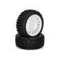 HTR-T458-Maxi Cross tires on White rims TT 1/8 Hobbytech - HTR-T458