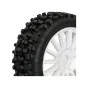 HTR-T458-Maxi Cross tires on White rims TT 1/8 Hobbytech - HTR-T458