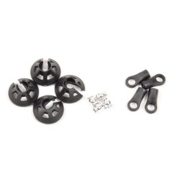 Pièces amortisseurs, coupelles, chapes voitures 1/10 T2M T4900/3F - 1