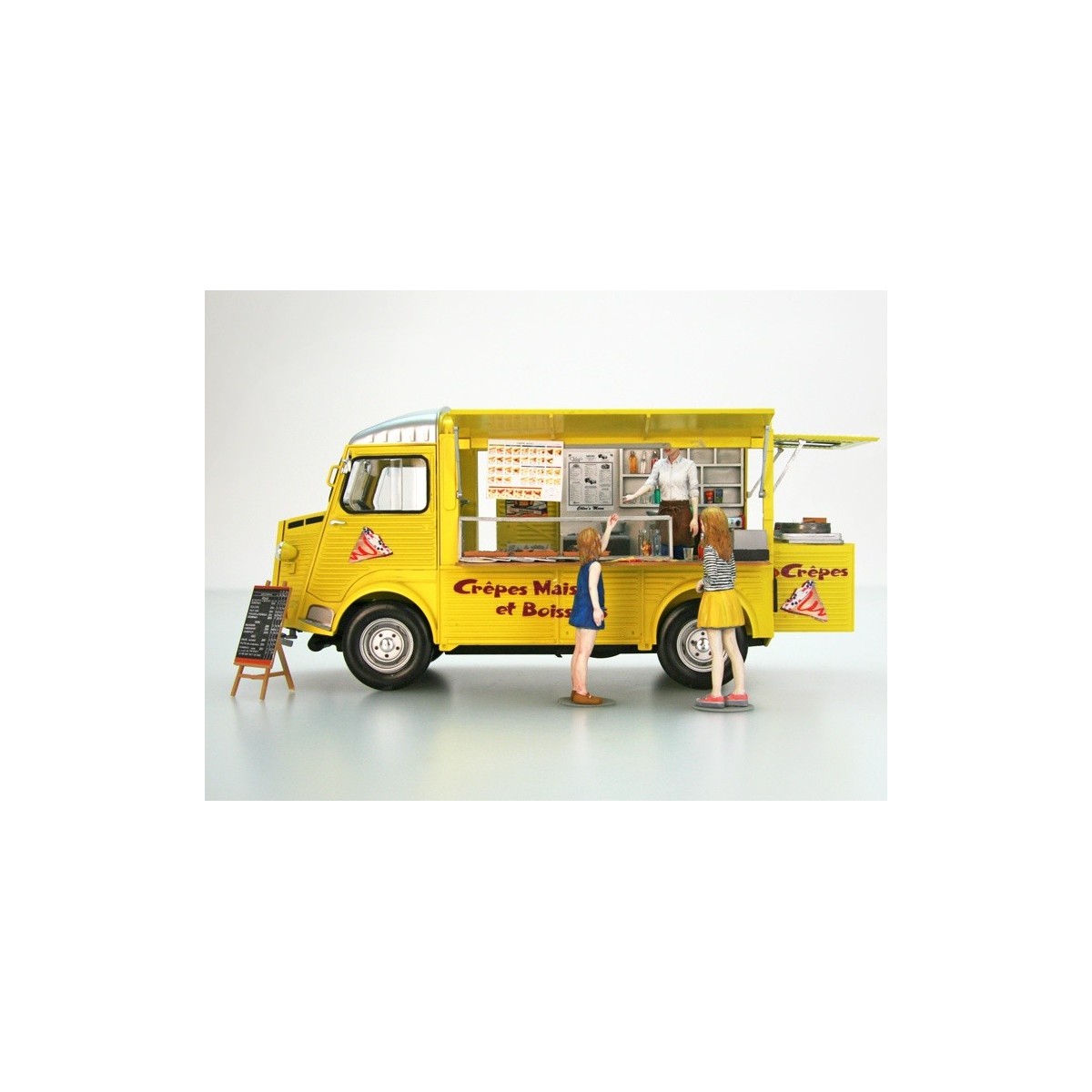 Citroën Type H "Crêpe Mobile" 1/24 Ebbro Ebbro 25013 - 4