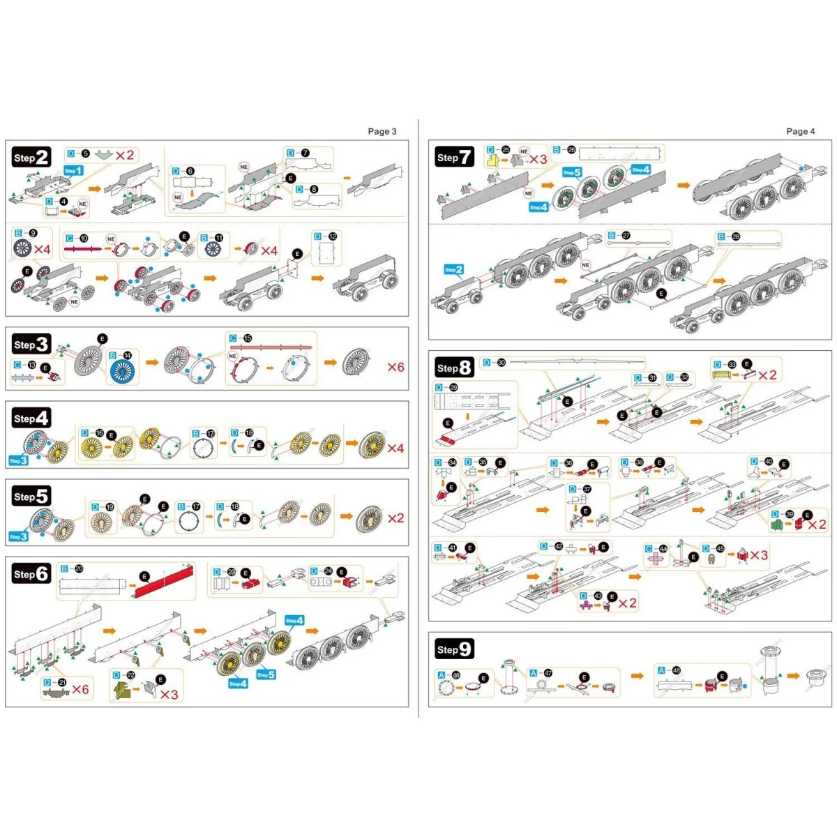 Train Hogwarts Poudlard Express Harry Potter Metal Earth Metal Earth ICX137 - 7