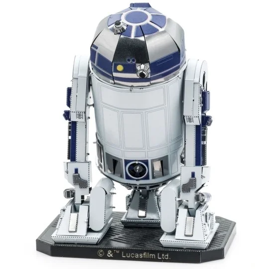 Premium Series R2-D2 Star Wars Metal Earth Metal Earth ICX131 - 3 ICX131-Premium Series R2-D2 Star Wars Metal Earth - ICX131
