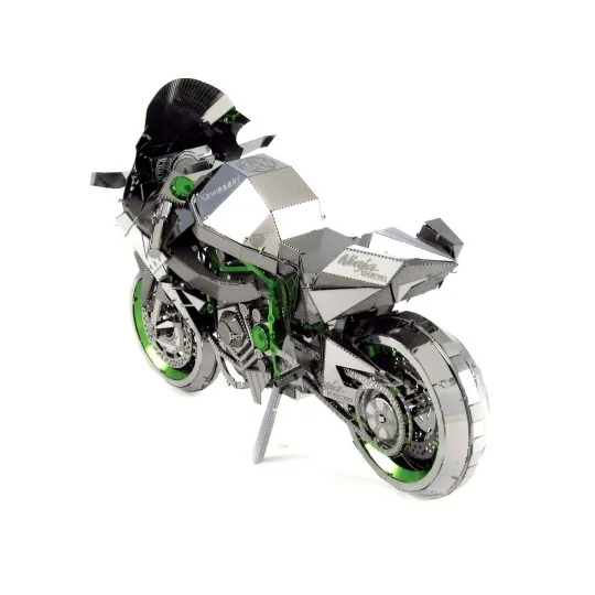 ICX021-Kawasaki Ninja H2R Motorcycle Premium Series Metal Earth - ICX021