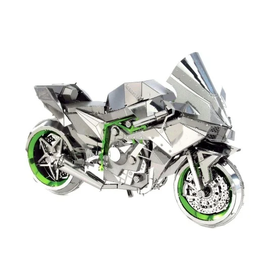 ICX021-Kawasaki Ninja H2R Motorcycle Premium Series Metal Earth - ICX021