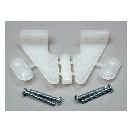 S133105-28mm off-center guignols - screws (2) Dubro