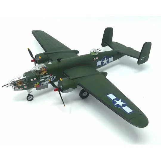 H216-B-25 Flying Dragon aircraft with 1/64 Atlantis support