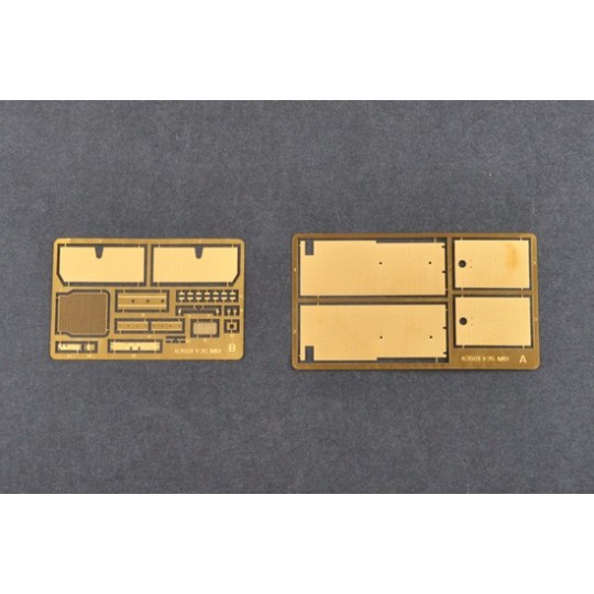 63501-Camion bâché M19 avec remorque porte char 1/35 I Love Kit