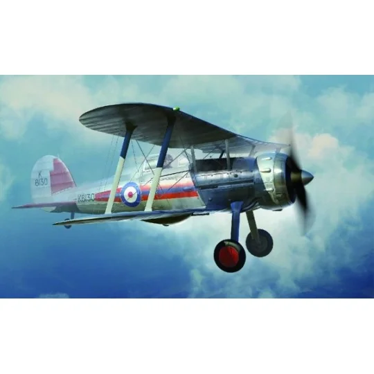 Model aircraft Gloster Gladiator MK1 1/48 I Love Kit Hobby Boss 64803 - 1 64803-Model aircraft Gloster Gladiator MK1 1/48 I Love Kit - 64803