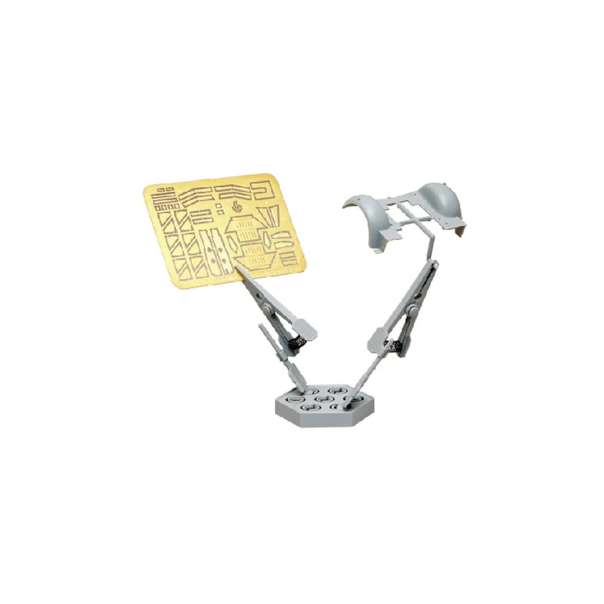 2 pinces de serrage sur socle Master Tools  09914 - 2