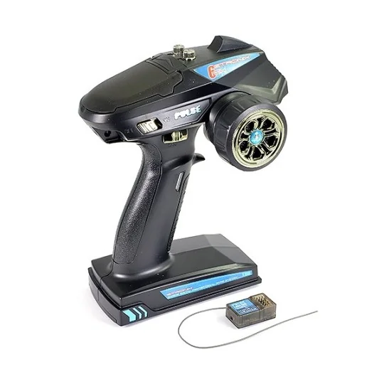 Radio car Pulse EX6G 2.4Ghz FHSS 6Ch Etronix ET1132 - 1 ET1132-Radio car Pulse EX6G 2.4Ghz FHSS 6Ch Etronix - ET1132