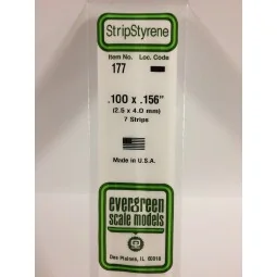 Wand 2.5x4.0x350mm Ref: 177 - Evergreen - S1370177