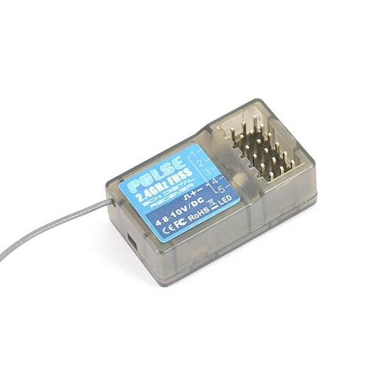 ET1162-Récepteur Pulse FHSS pour EX6G 2.4Ghz 6Ch Etronix