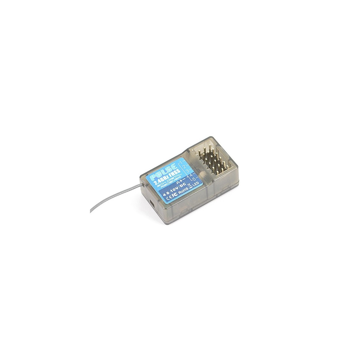 Récepteur Pulse FHSS pour EX6G 2.4Ghz 6Ch Etronix  ET1162 - 1