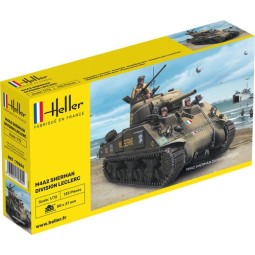 Tank M4A2 Sherman "Leclerc Division" 1/72 Heller Heller 79894 - 1