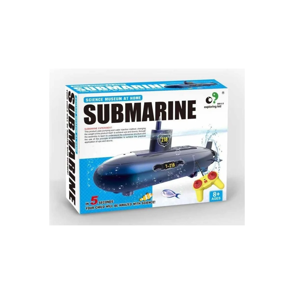 Radio-controlled submarine to build RTR SUBMARINE - 7 Radio-controlled submarine to build RTR SUBMARINE - 7
