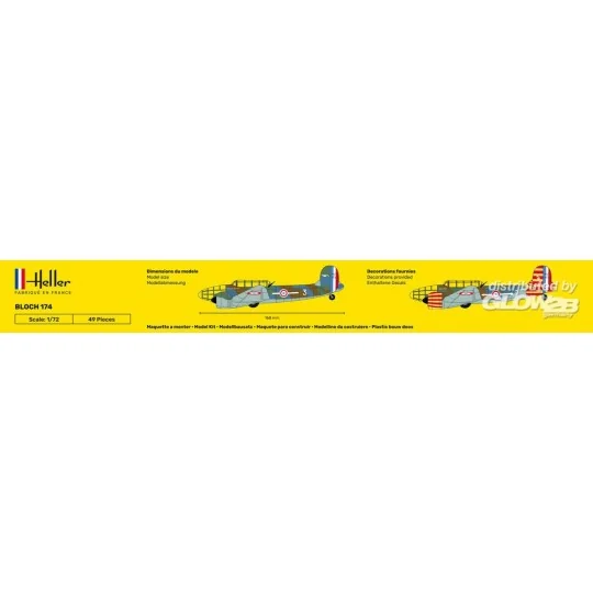 HEL-80312-Bloch 174 1/72 Heller - HEL-80312